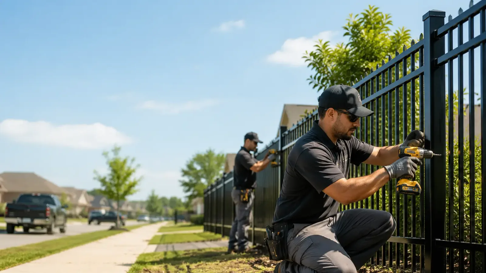 Metal Fence Installation in Nineveh, IN